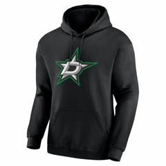 NHL Black Dallas Stars Logo Athletic Essential Hoodie