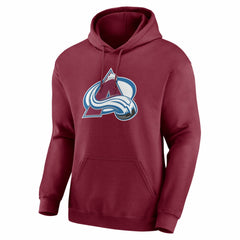NHL Burgundy Colorado Avalanche Logo Athletic Essential Hoodie