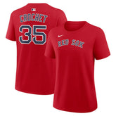 MLB Garrett Crochet Boston Red Sox Nike Women's Name & Number T-Shirt
