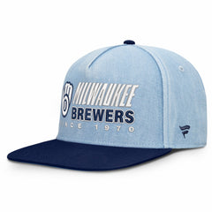 MLB Milwaukee Brewers Fanatics Twinbill Snapback Hat