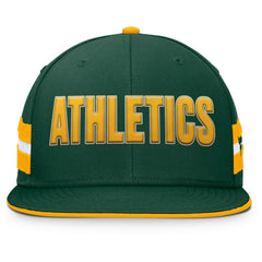 MLB Athletics Fanatics Pick Off Fitted Hat