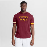 Optimal Play Short Sleeve Hooded T-Shirt - Washington Commanders