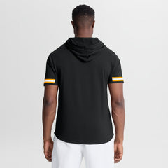 Optimal Play Short Sleeve Hooded T-Shirt - Pittsburgh Steelers