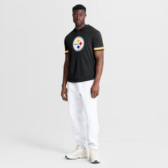 Optimal Play Short Sleeve Hooded T-Shirt - Pittsburgh Steelers