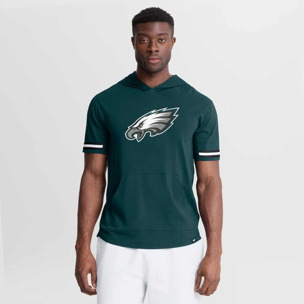 Optimal Play Short Sleeve Hooded T-Shirt - Philadelphia Eagles