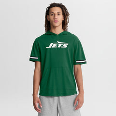 Optimal Play Short Sleeve Hooded T-Shirt - New York Jets