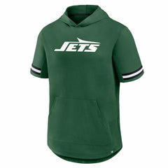 Optimal Play Short Sleeve Hooded T-Shirt - New York Jets