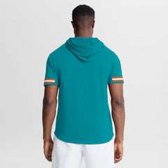 Optimal Play Short Sleeve Hooded T-Shirt - Miami Dolphins