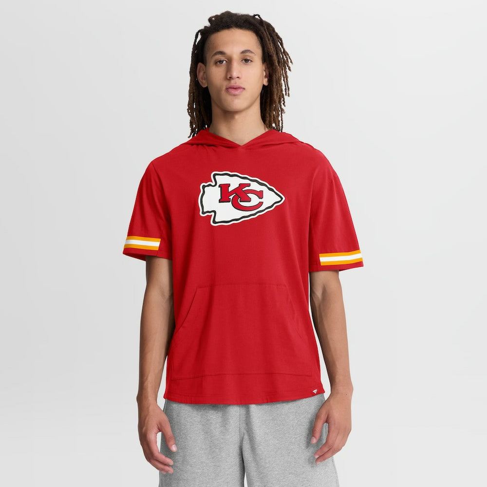 Optimal Play Short Sleeve Hooded T-Shirt - Kansas City Chiefs
