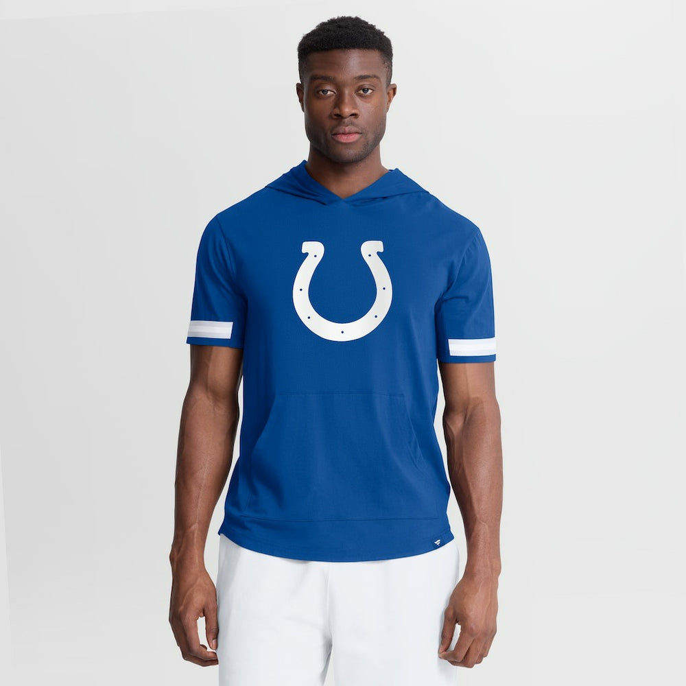 Optimal Play Short Sleeve Hooded T-Shirt - Indianapolis Colts