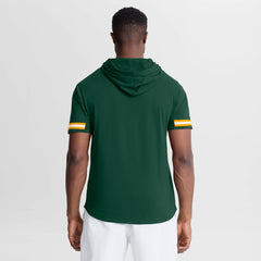 Optimal Play Short Sleeve Hooded T-Shirt - Green Bay Packers