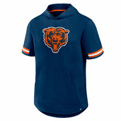 Optimal Play Short Sleeve Hooded T-Shirt - Chicago Bears
