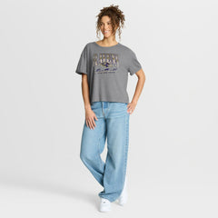 Women's Overplayed Tribute Tri-Blend Boxy T-Shirt - Baltimore Ravens