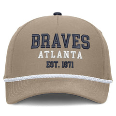MLB Atlanta Braves Nike Father's Day Rope Rise Adjustable Hat