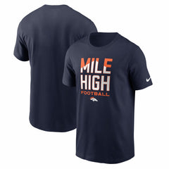 Mile High Football T-Shirt - Denver Broncos