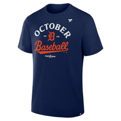 MLB Detroit Tigers Fanatics 2025 MLB Postseason Locker Room T-Shirt