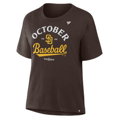 MLB San Diego Padres Women's 2025 MLB Postseason Locker Room T-Shirt