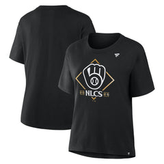 MLB Milwaukee Brewers Fanatics Women's 2025 National League Division Series Champions Locker Room T-Shirt