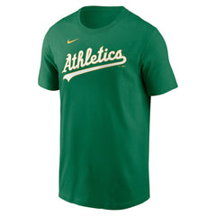 MLB Jacob Wilson Athletics Nike Fuse Name & Number T-Shirt