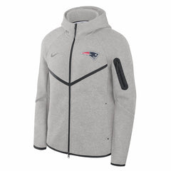 Tech Fleece Raglan Full-Zip Windrunner Hoodie - New England Patriots