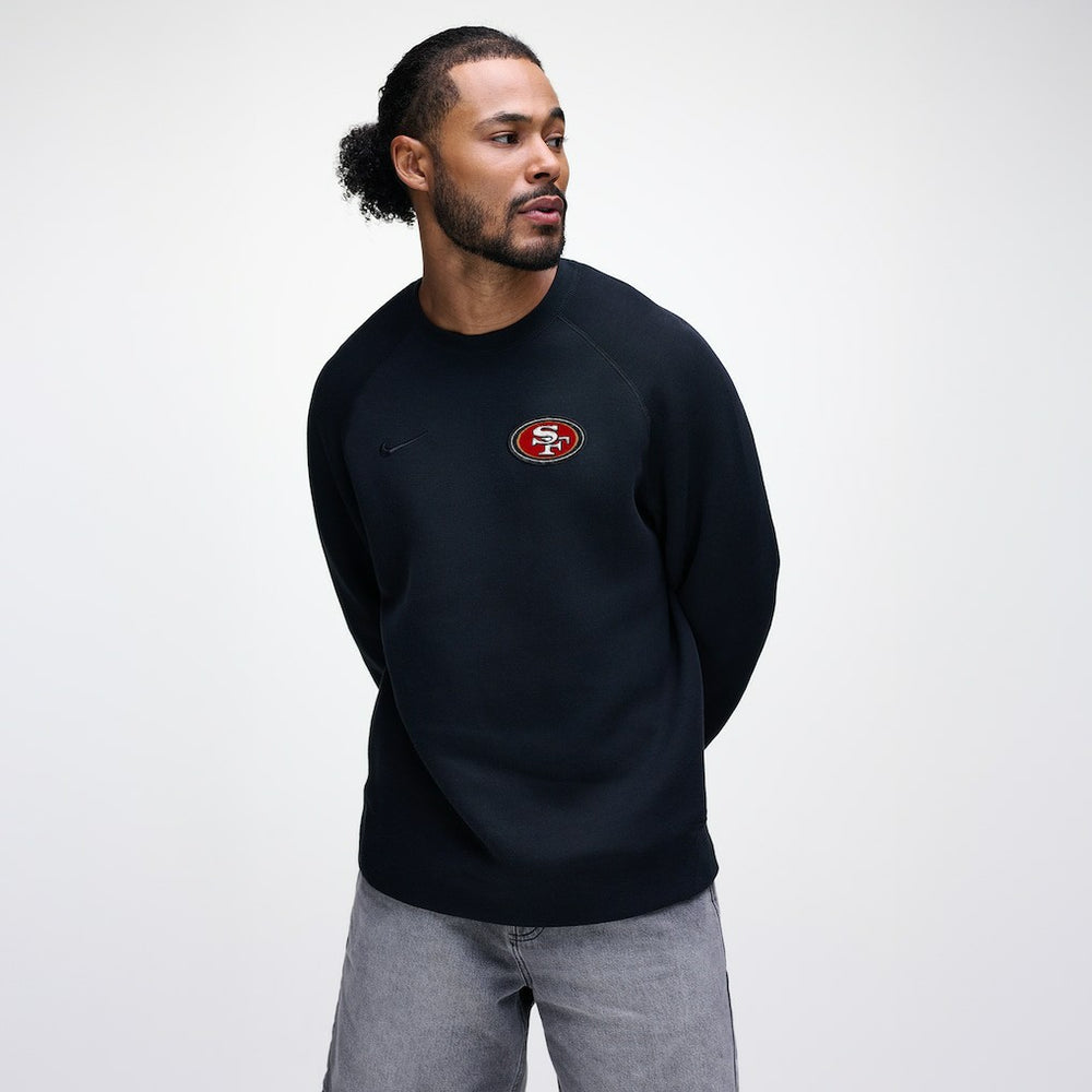 Tech Fleece Raglan Sweatshirt - San Francisco 49ers