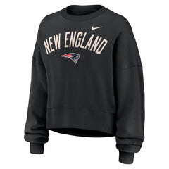 Women's Oversized High Hip Legacy Arch Phoenix Fleece Sweatshirt - New England Patriots