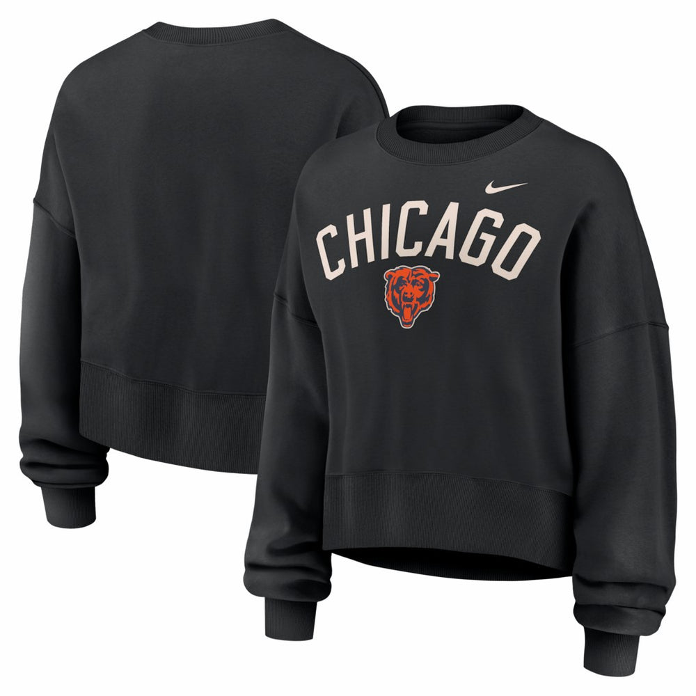 Women's Oversized High Hip Legacy Arch Phoenix Fleece Sweatshirt - Chicago Bears
