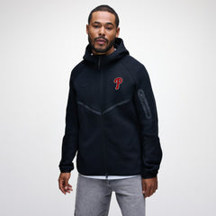 MLB Philadelphia Phillies Nike Tech Fleece Raglan Full-Zip Windrunner Hoodie