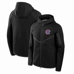 MLB Chicago Cubs Nike Tech Fleece Raglan Full-Zip Windrunner Hoodie