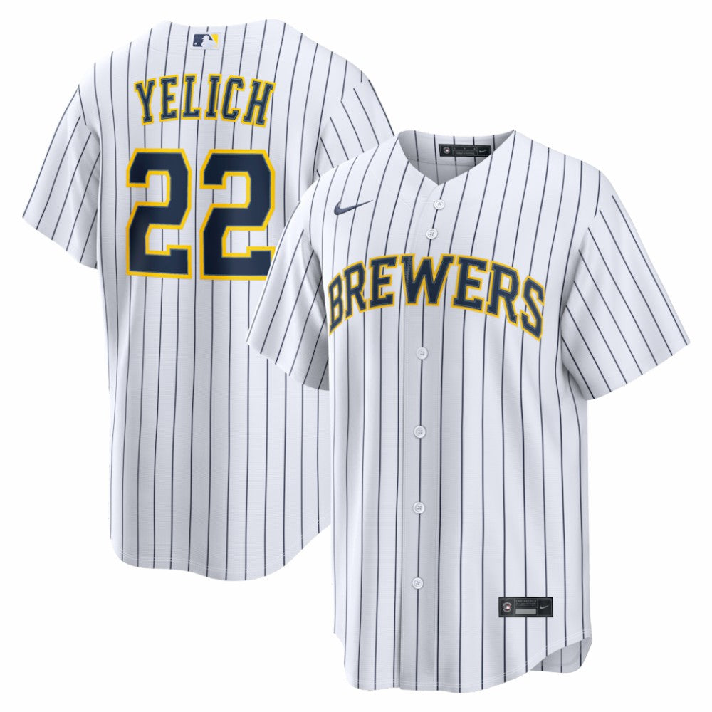 MLB Christian Yelich Milwaukee Brewers Nike Alternate Replica Jersey
