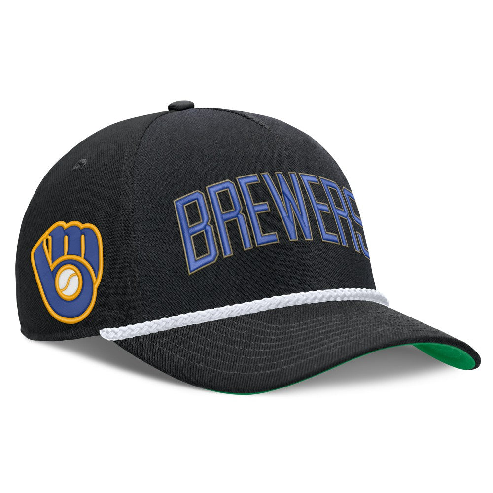 MLB Milwaukee Brewers Nike Cooperstown Collection Rise Adjustable Hat
