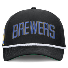 MLB Milwaukee Brewers Nike Cooperstown Collection Rise Adjustable Hat