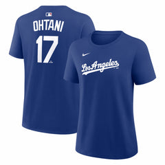 MLB Shohei Ohtani Los Angeles Dodgers Nike Women's Alternate Name & Number T-Shirt