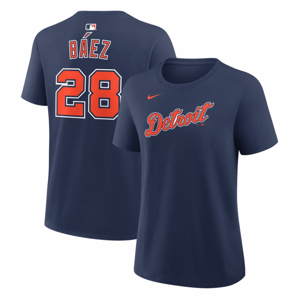 MLB Javier Báez Detroit Tigers Nike Women's Alternate Name & Number T-Shirt