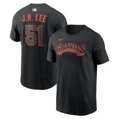 MLB Jung Hoo Lee San Francisco Giants Nike Alternate Name & Number T-Shirt