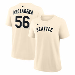 MLB Randy Arozarena Seattle Mariners Nike Women's Name & Number T-Shirt