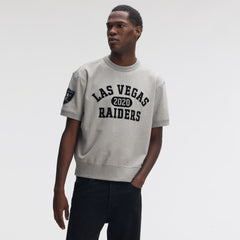 IconicFleece Short Sleeve Sweatshirt - Las Vegas Raiders