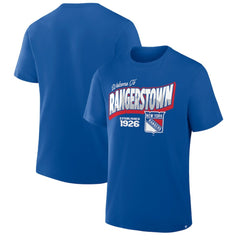 NHL Blue New York Rangers Fanatics Hometown Local T-Shirt