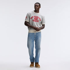 IconicFleece Short Sleeve Sweatshirt - San Francisco 49ers