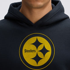 IconicFleece Flocked Hoodie - Pittsburgh Steelers
