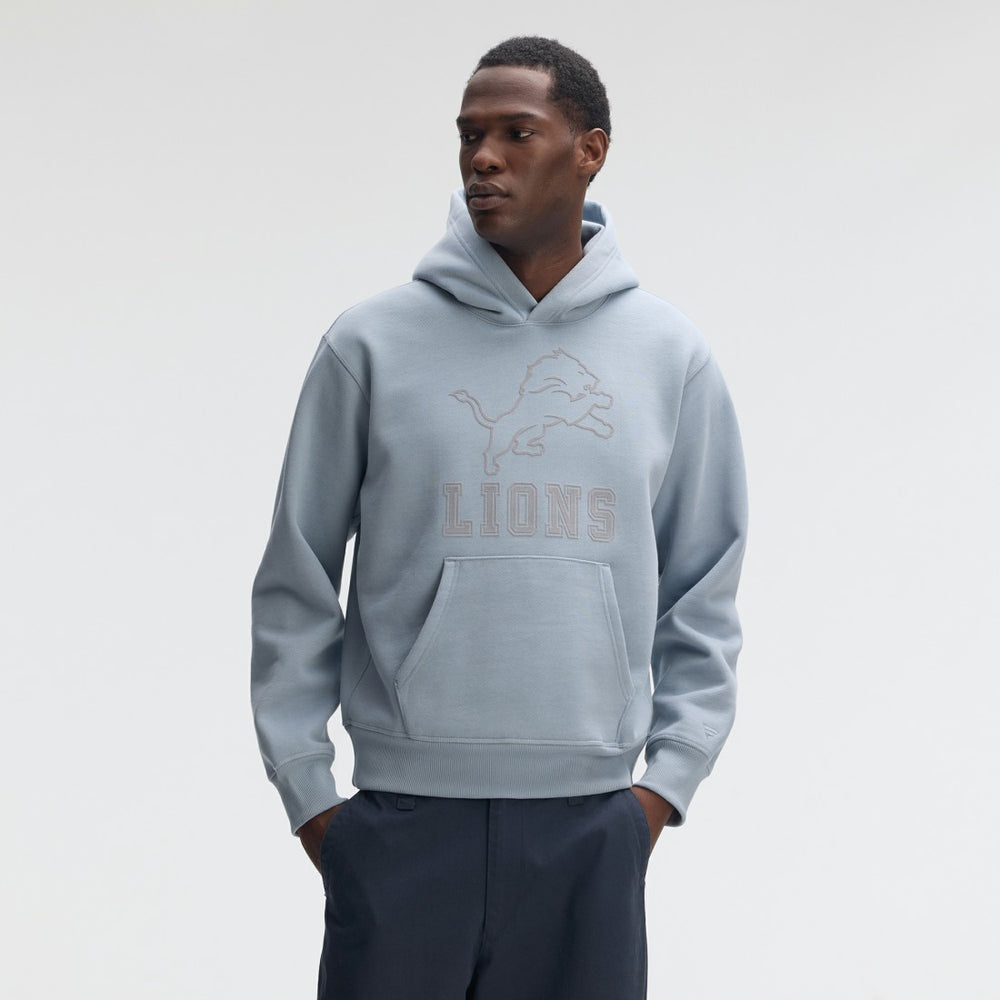 IconicFleece Flocked Hoodie - Detroit Lions