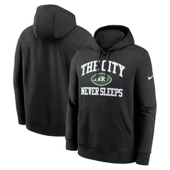 The City Never Sleeps Club Fleece Hoodie - New York Jets