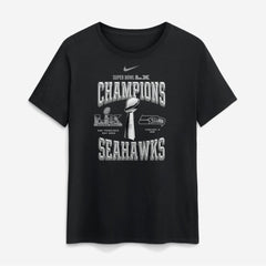 Women's Super Bowl LX Champions Locker Room Trophy Collection T-Shirt - Seattle Seahawks