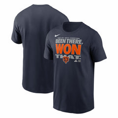 2025 NFC North Division Champions Locker Room Trophy Collection T-Shirt - Chicago Bears