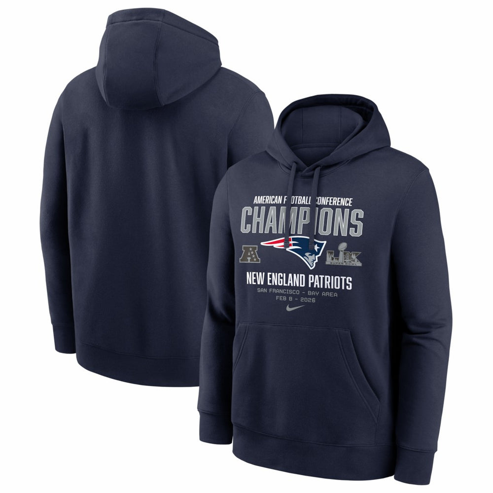 2025 AFC Champions Team Nation Hoodie - New England Patriots