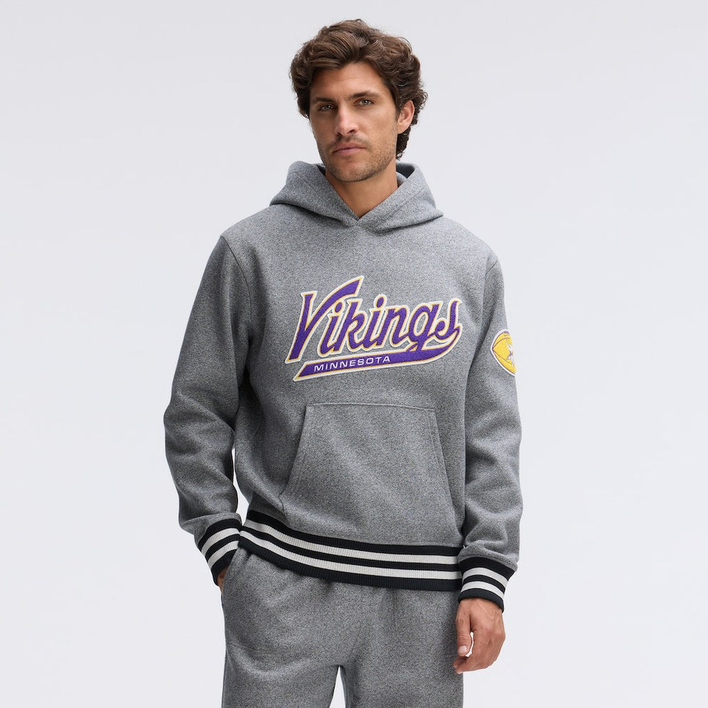 IconicFleece Tipped Hoodie - Minnesota Vikings