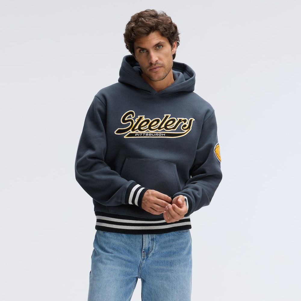 IconicFleece Tipped Hoodie - Pittsburgh Steelers