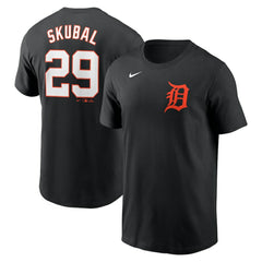 MLB Tarik Skubal Detroit Tigers Nike Fuse Name & Number T-Shirt