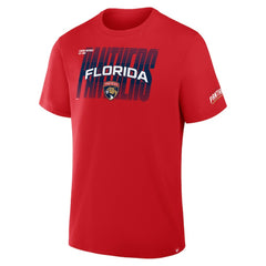 NHL Red Florida Panthers Fanatics Team Vision Legacy T-Shirt