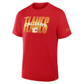 NHL Red Calgary Flames Fanatics Team Vision Legacy T-Shirt